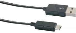 Schwaiger Micro USB 2.0 drehbare Ladekabel