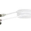 Schwaiger MMC15 1.5 Meter weißer Modem-Anschlusskabel