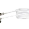 Schwaiger MMC50 5 Meter weißer Modem-Anschlusskabel