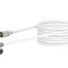 Schwaiger MMC90 9 Meter weißer Modem-Anschlusskabel