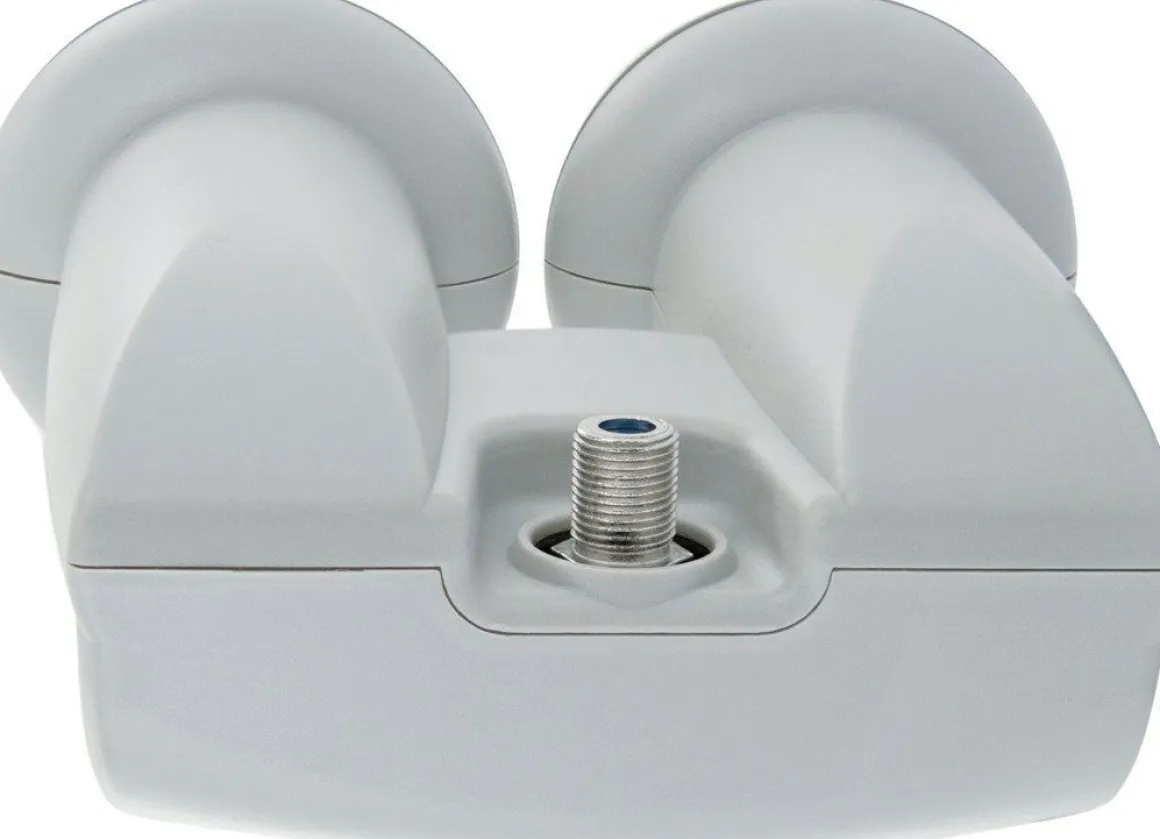 Schwaiger Monoblock Single LNB mit Wetterschutzabdeckung