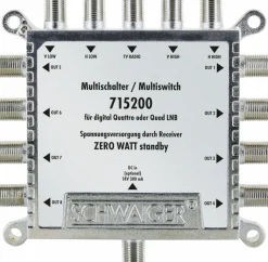 Schwaiger 715200 Sat-Multischalter