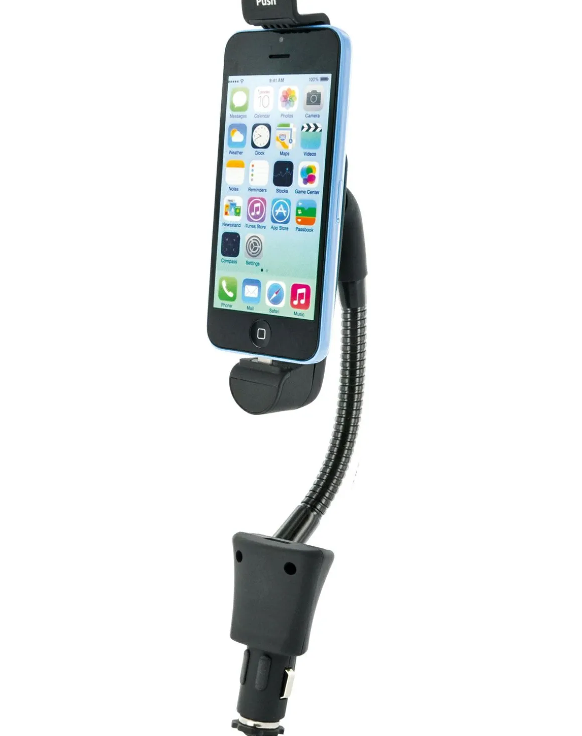 Schwaiger Schwanenhals Apple Smartphone Halterung