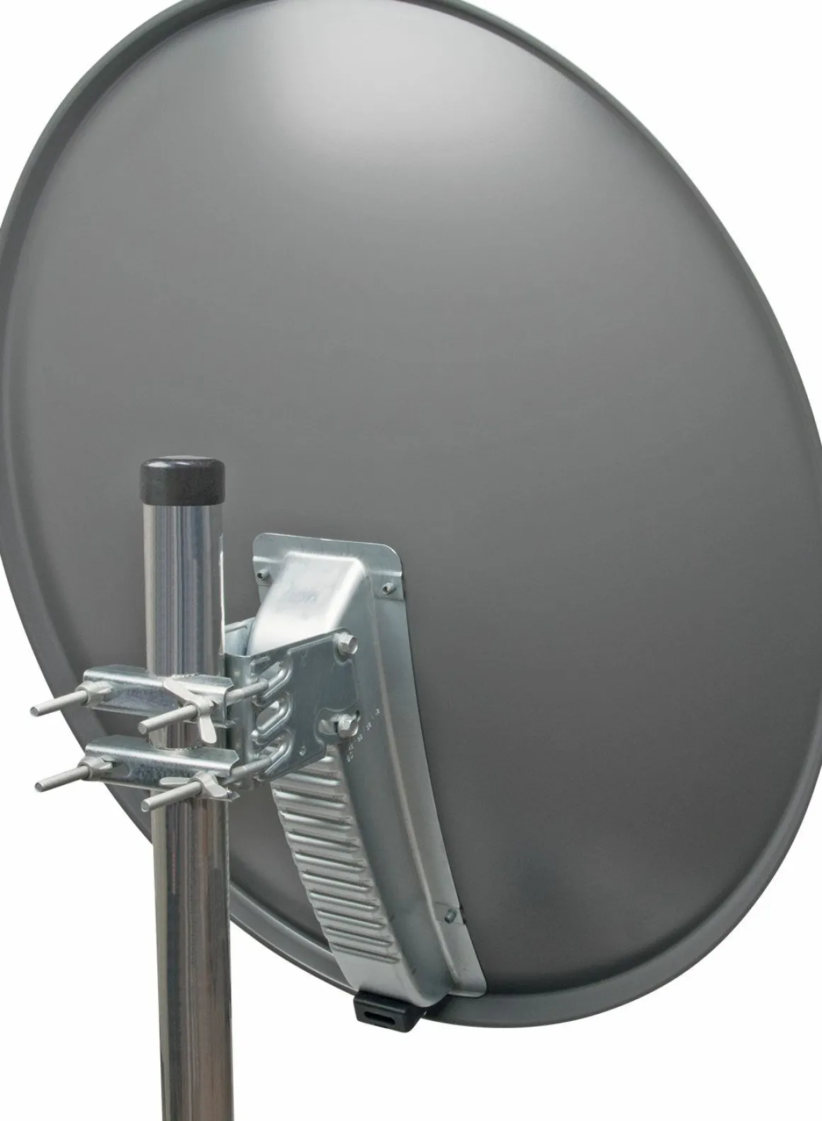 Schwaiger SPI800 anthrazit 80 cm Alu-Spiegel