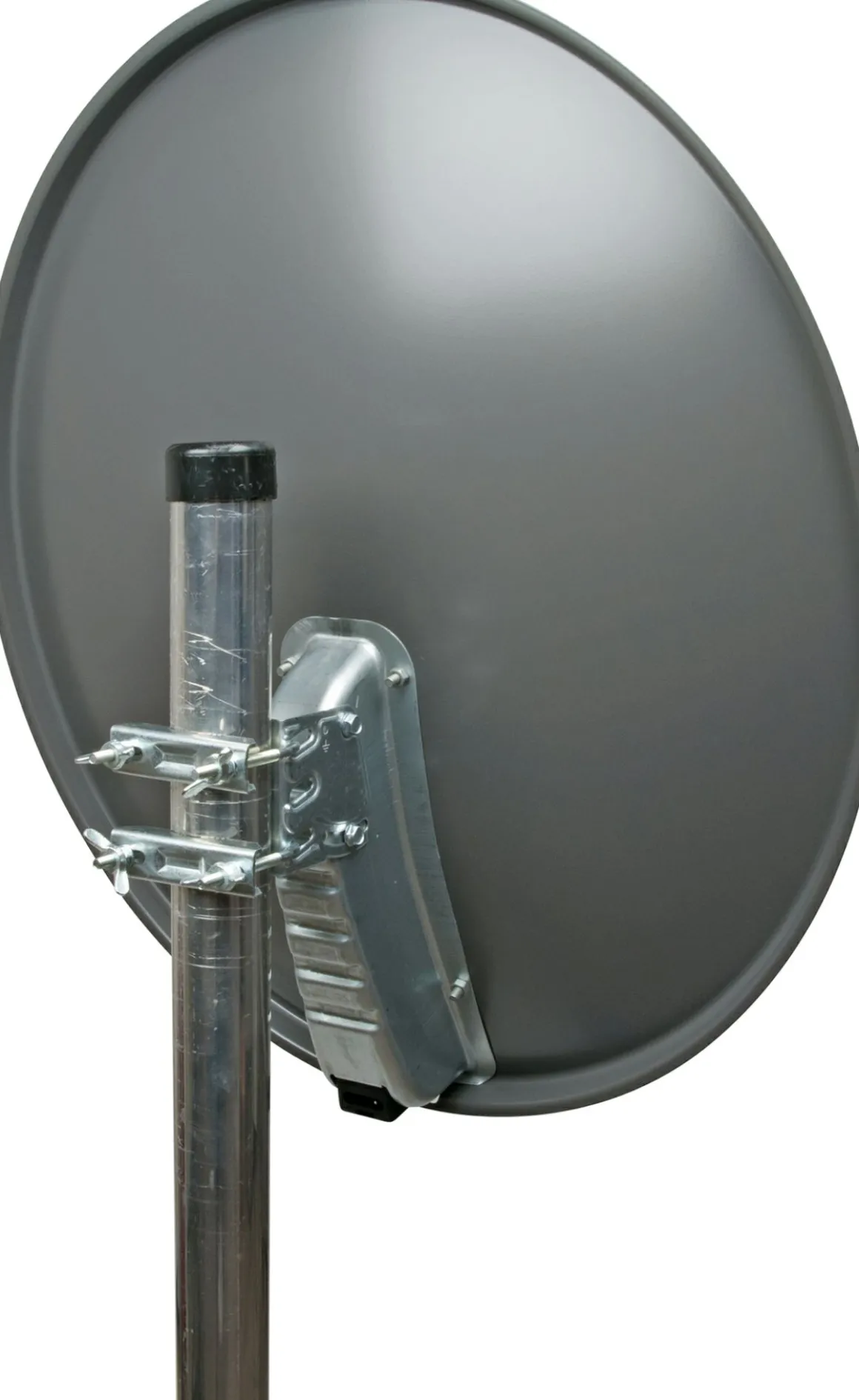 Schwaiger SPI621 anthrazit 65 cm Alu-Spiegel