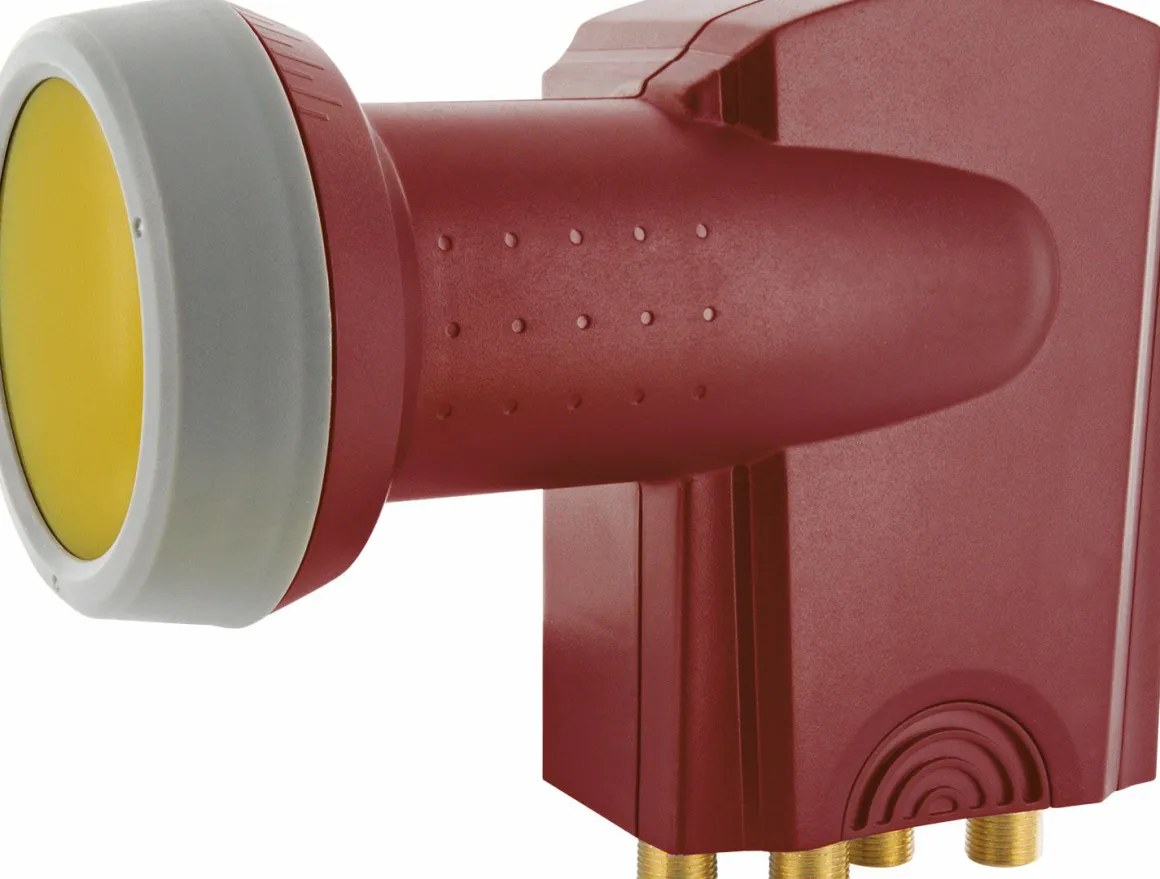 Schwaiger SPS6918R roter Digital Quattro LNB