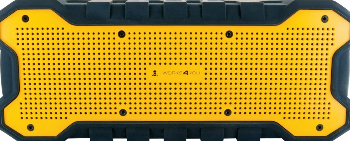 Schwaiger Stoßfest & Spritzwassergeschützt Bluetooth Lautsprecher,