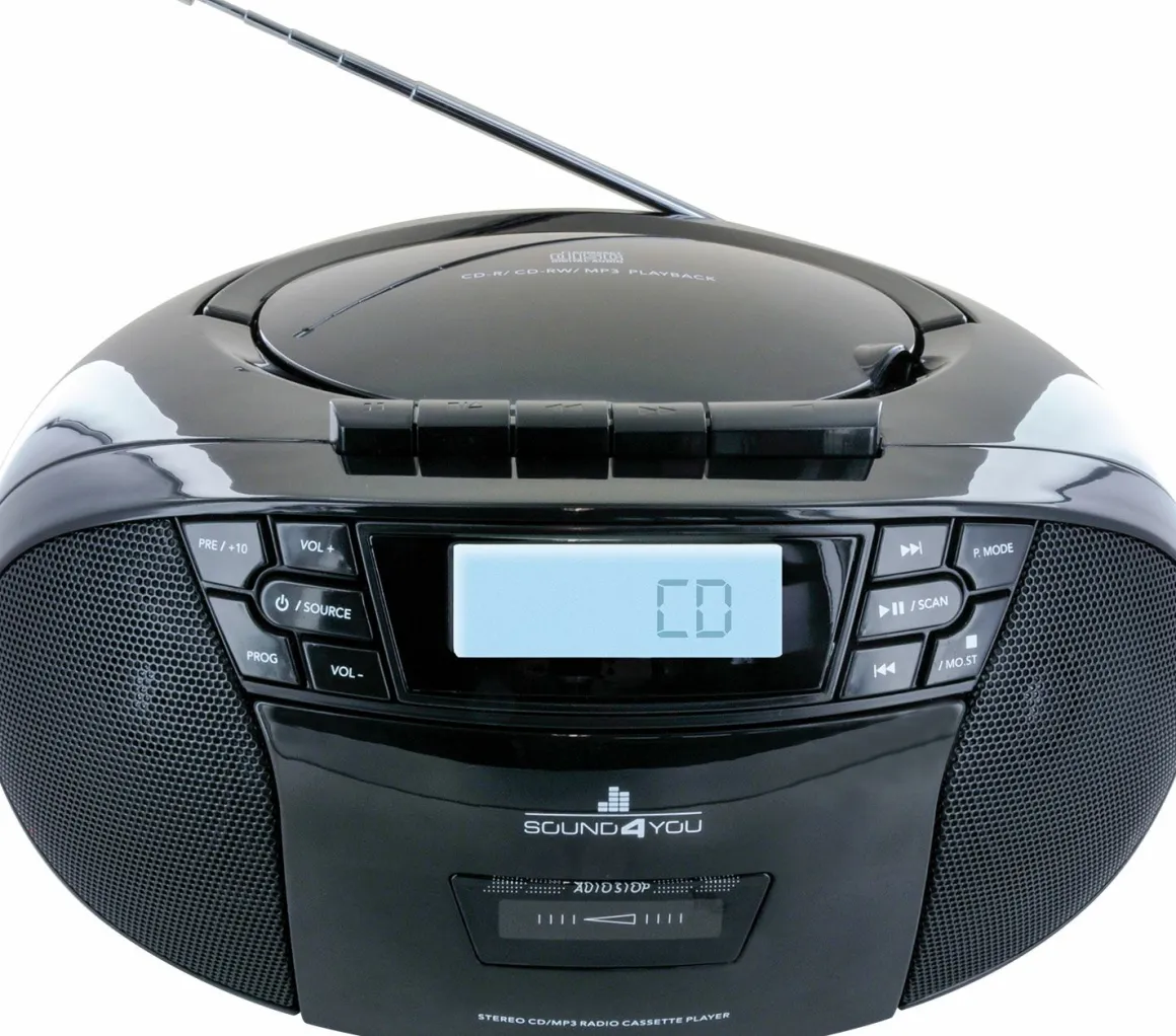 Schwaiger Tragbarer CD-Player - Black