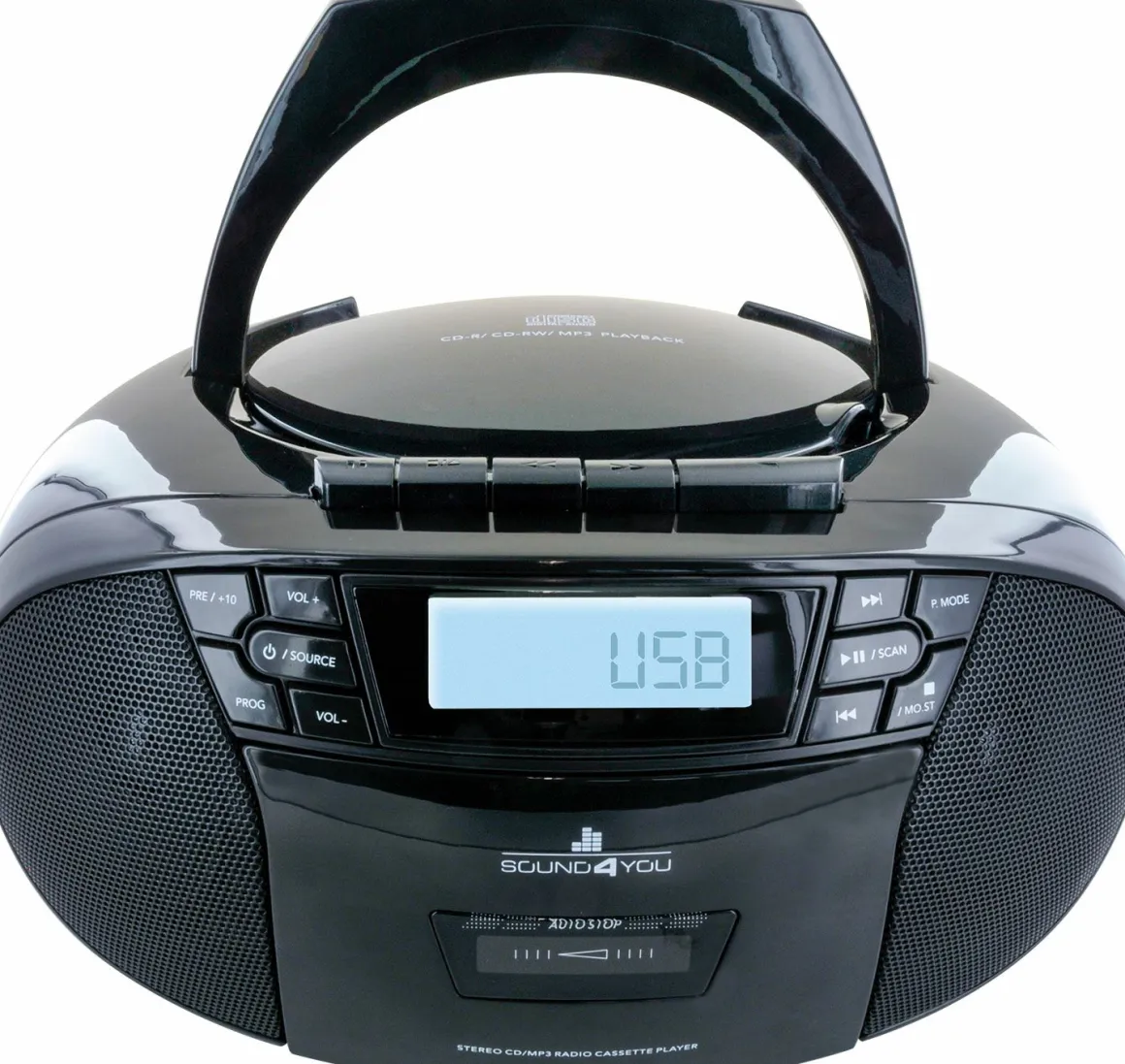 Schwaiger Tragbarer CD-Player - Black