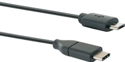 Schwaiger USB-C - Micro-USB Adapterkabel