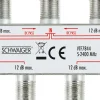 Schwaiger VTF7844 4-fach 12 dB Kabelverteiler