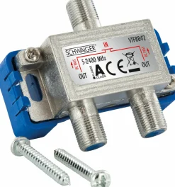 Schwaiger VTF8842 2-fach 5 dB kabelverteiler