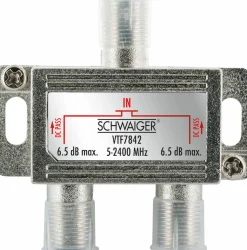 Schwaiger VTF7842 2-fach 6,5 dB Verteiler