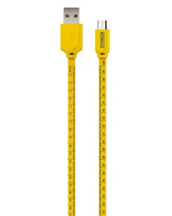 Schwaiger WKM10 Gelb Micro USB Ladekabel