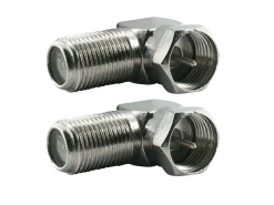 Schwaiger 2x F-Winkeladapter