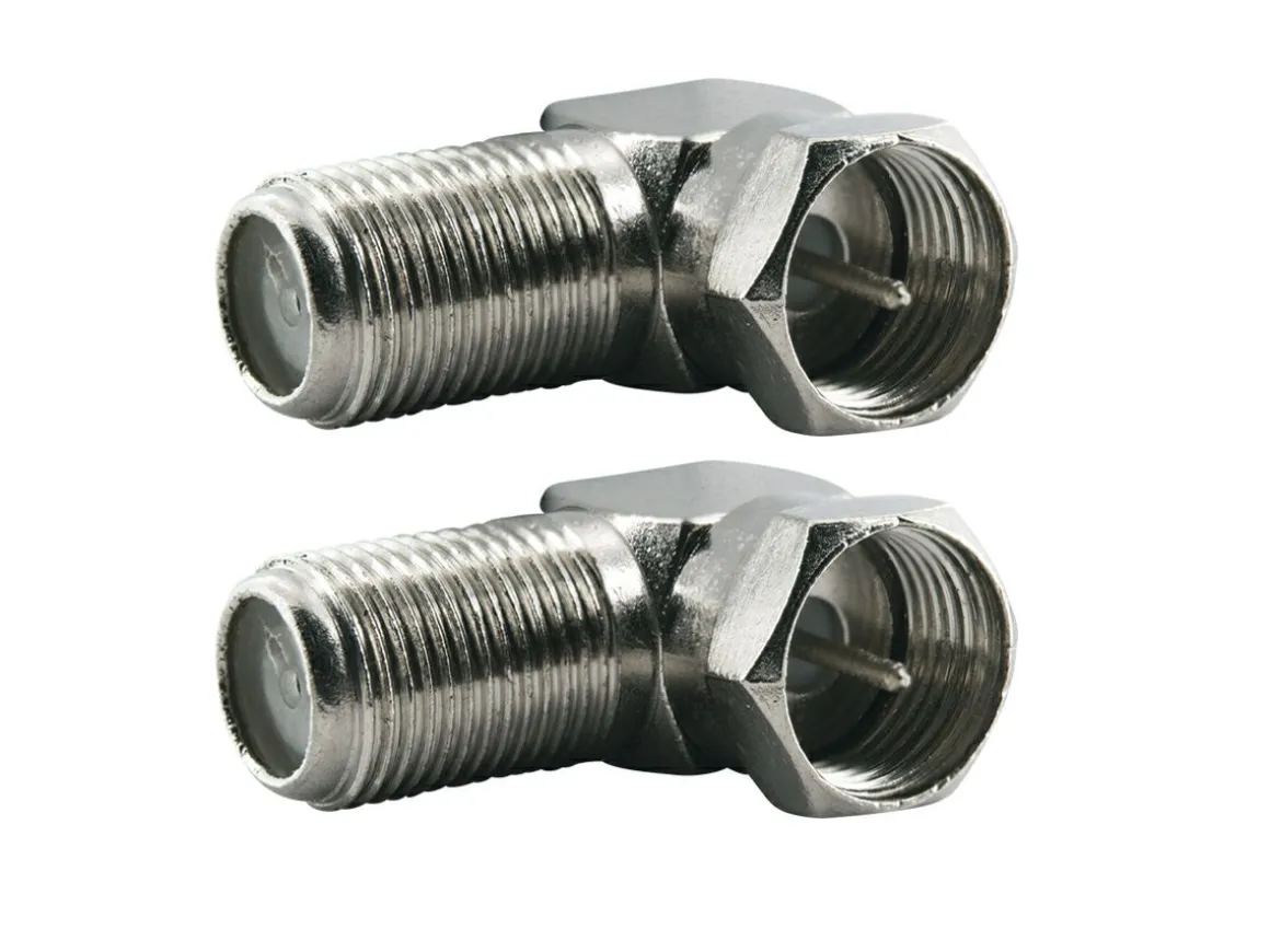 Schwaiger 2x F-Winkeladapter