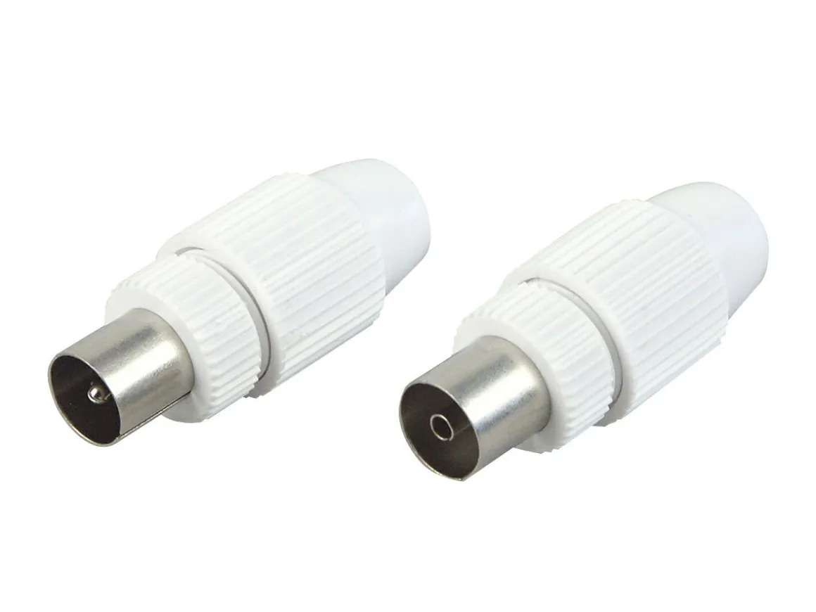 Schwaiger 2x Koax - IEC Stecker