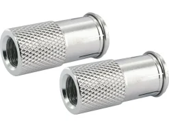 Schwaiger 2 x 7 mm F-Quick-Aufdrehstecker