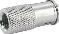 Schwaiger 2 x 7 mm F-Quick-Aufdrehstecker