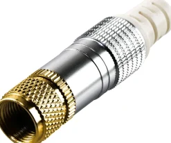 Schwaiger 2 x 7 mm HQ F-Aufdrehstecker
