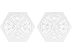 Sechseckige Lüftungsgitter - White