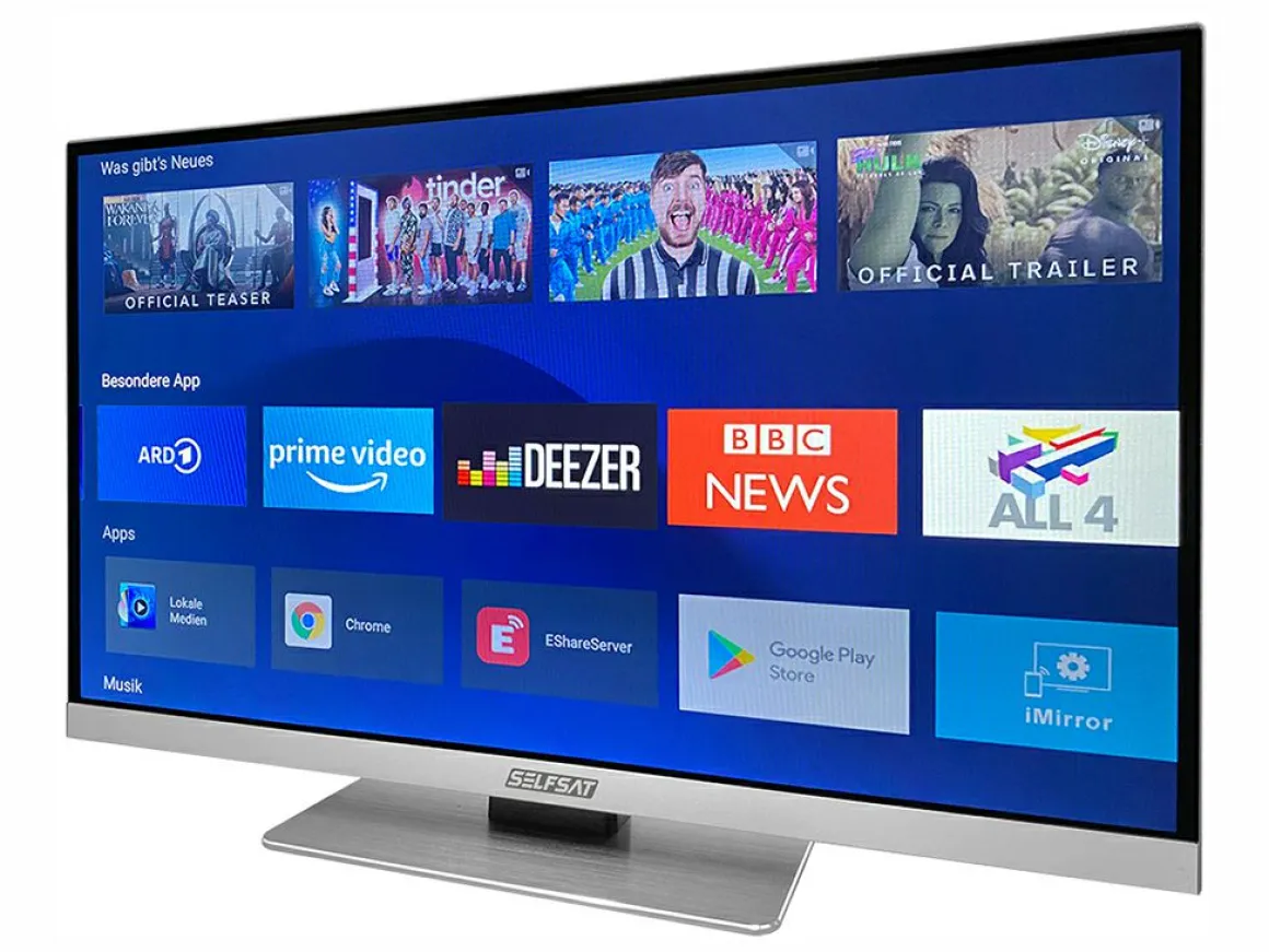 Selfsat Smart-LED-TV 1255 22"