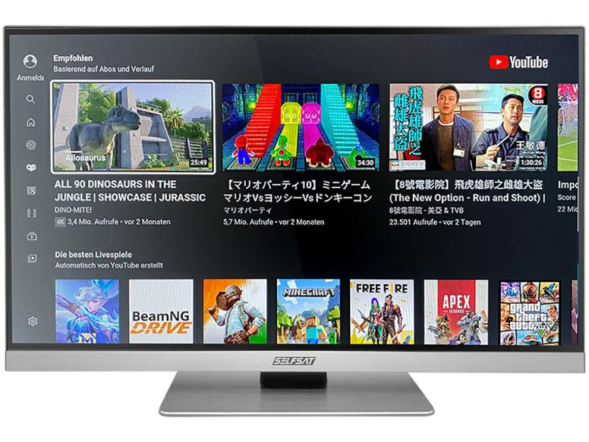 Selfsat Smart-LED-TV 1255 22"
