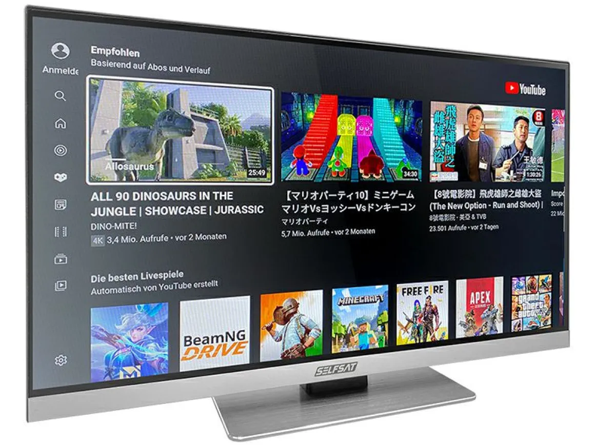 Selfsat Smart-LED-TV 1255 22"