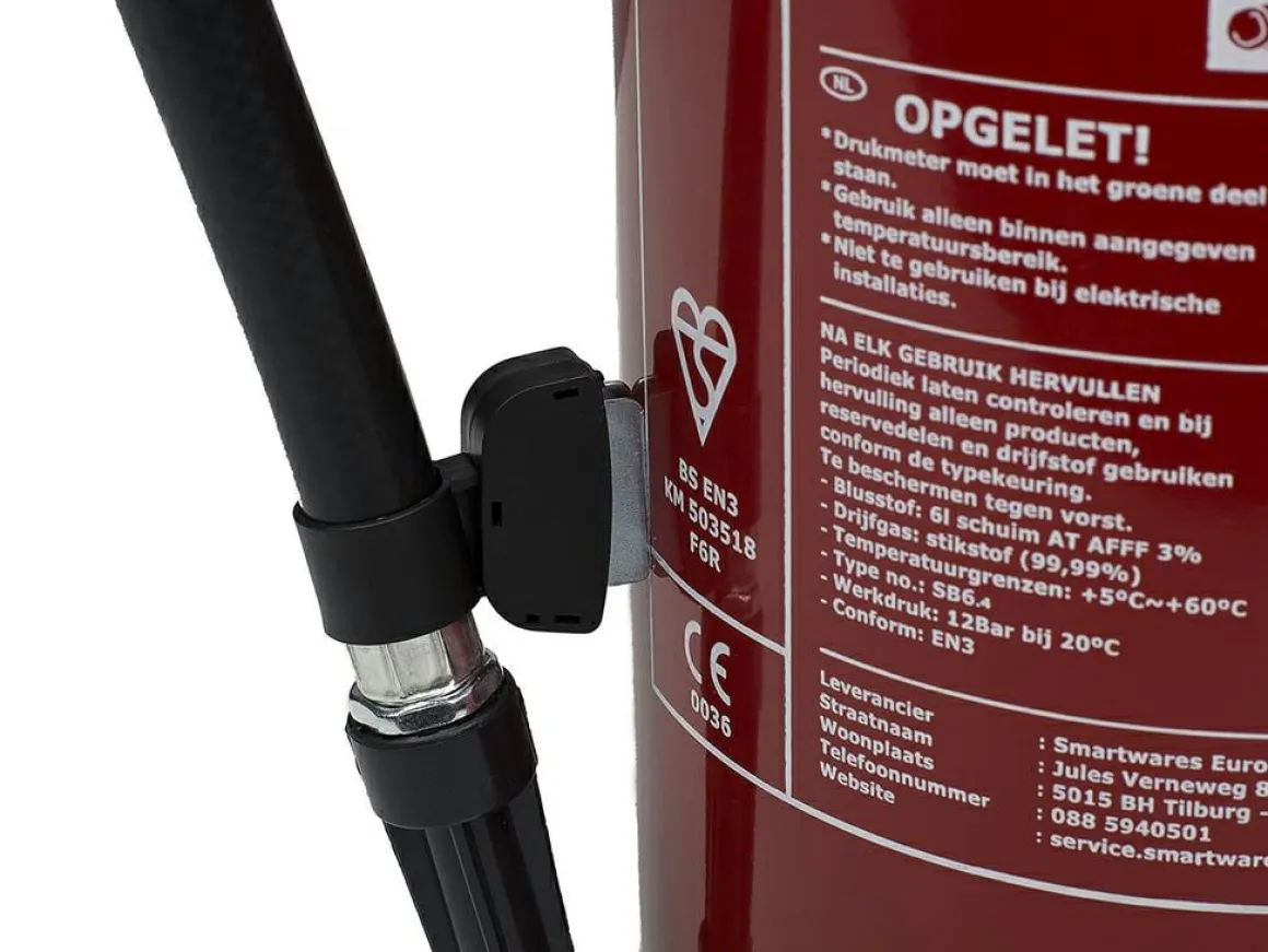 Smartwares SB6 Feuerlöscher - Red