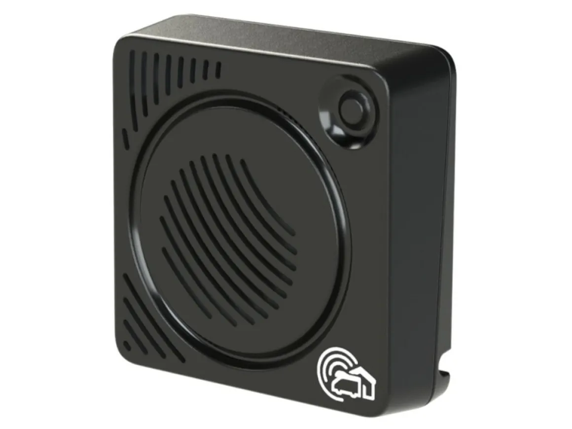 Sonsor Alarmsirene und Batteriewächter - Black