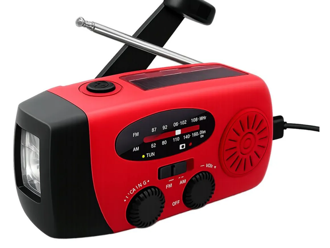 Soundlogic Notfallradio mit Taschenlampe