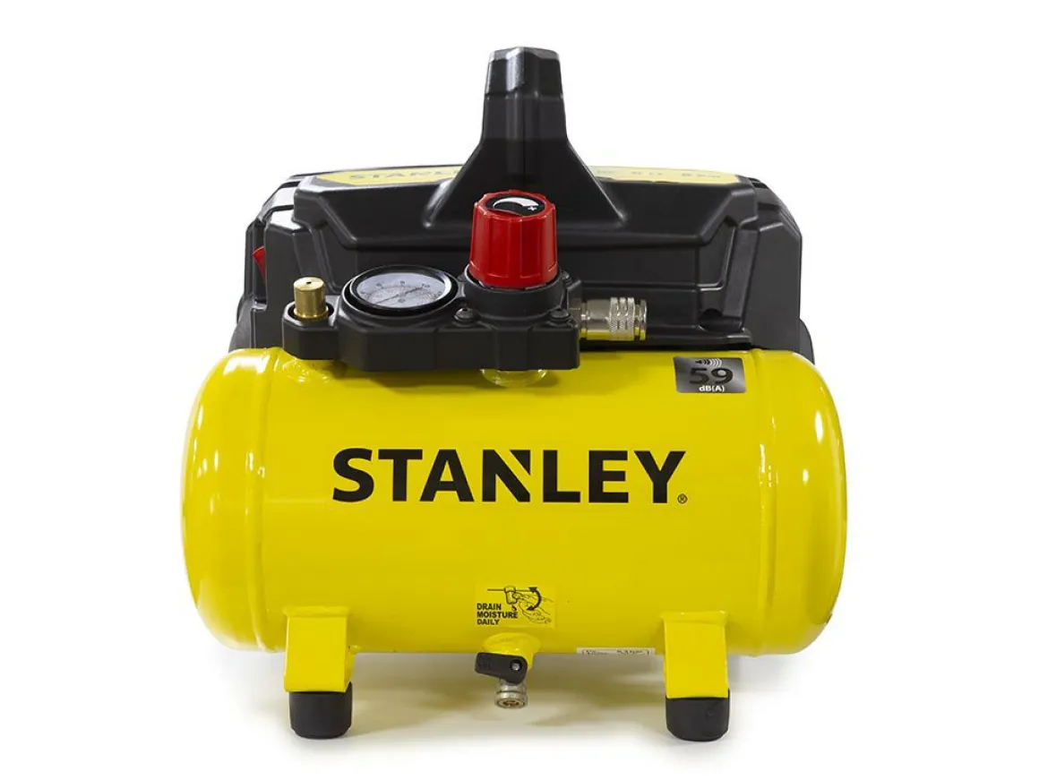 Stanley 8 bar ölfreier Kompressor - 6 Liter