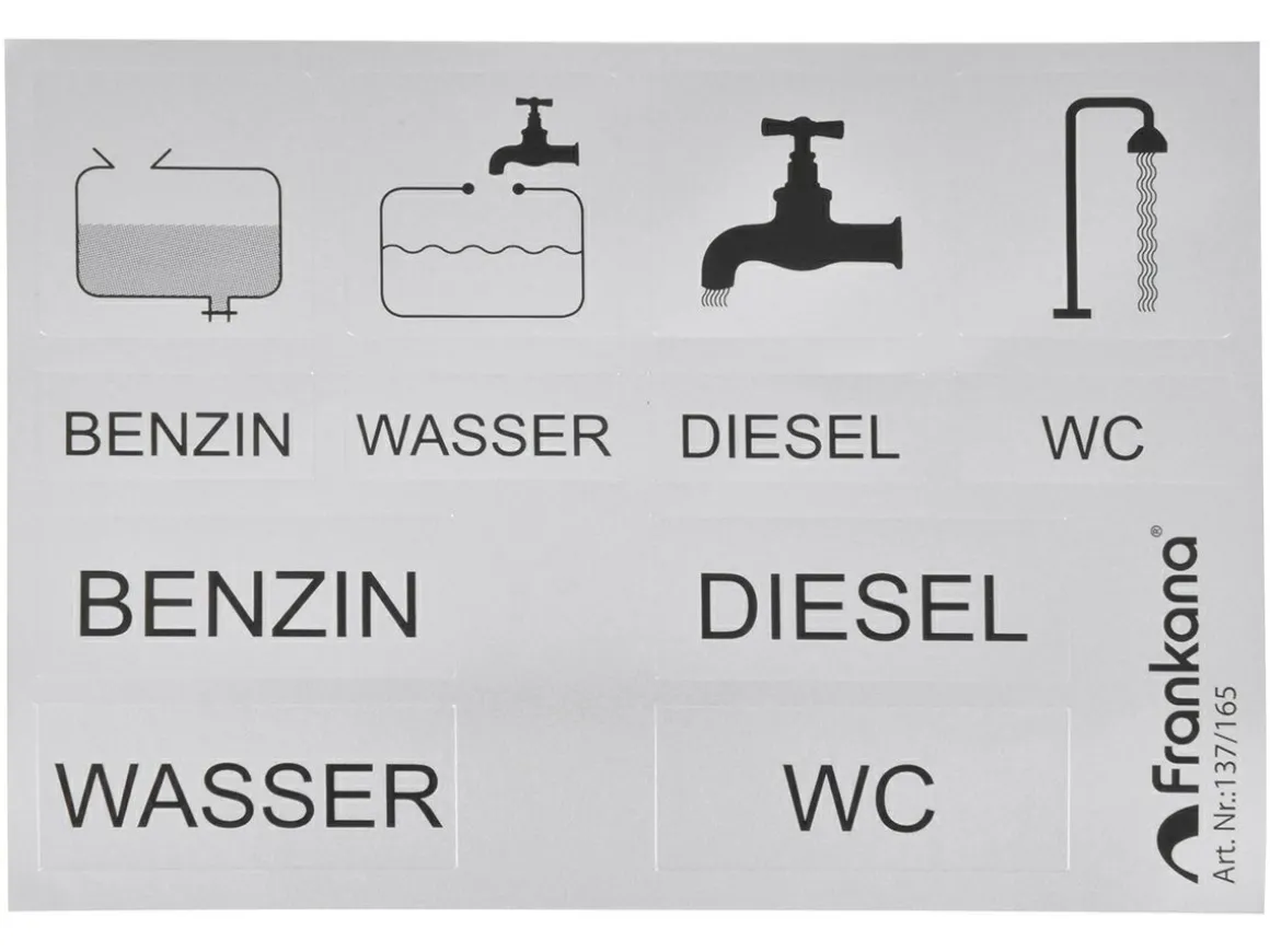 Symbole Aufkleberset
