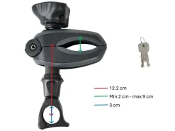 Thule Bike Holder 1 ACUTight kurze Fahrradklemme – schwarz
