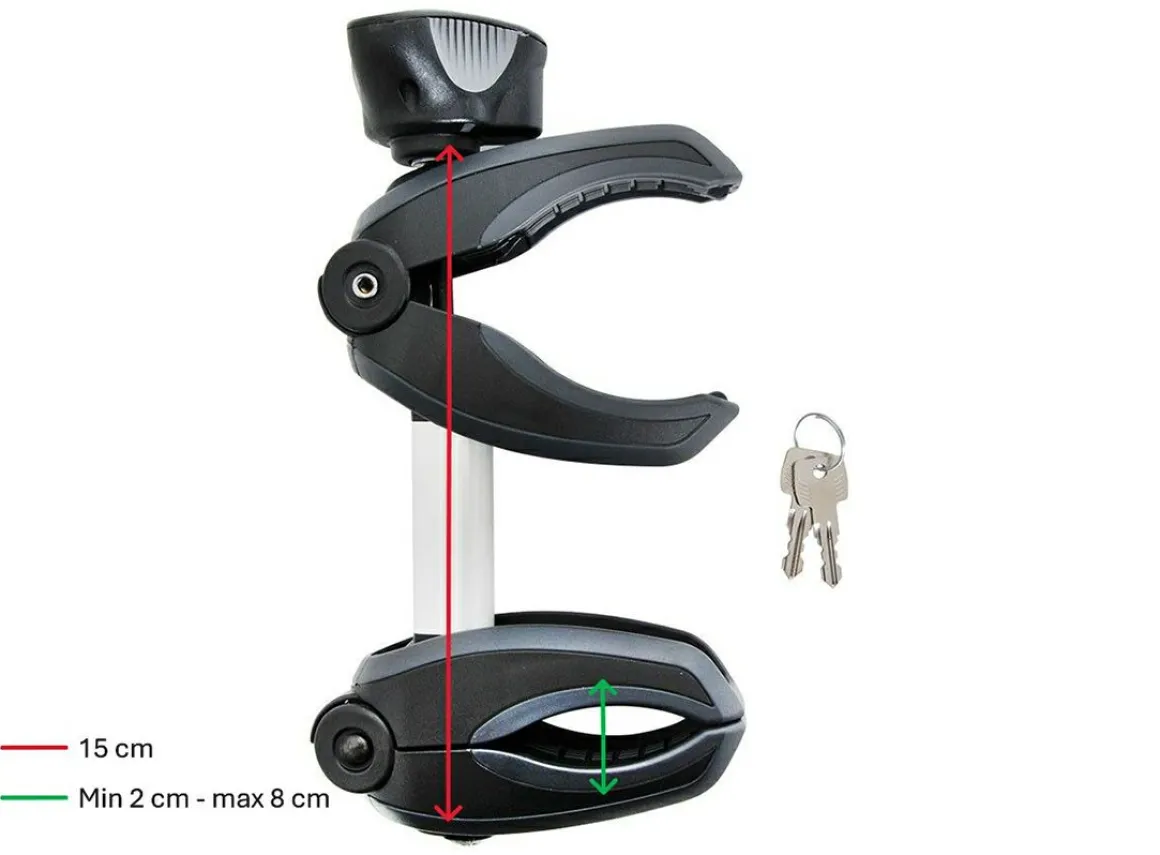 Thule Bike Holder 4 ACUTight kurze Fahrradklemme – grau