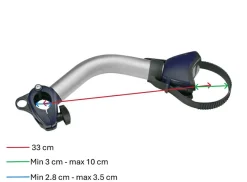 Thule Omni-Bike Holder 2-3 lange Fahrradklemme – silber