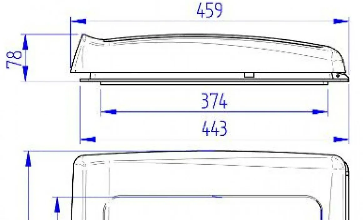 Thule Omni-vent Transluzent Dachluke