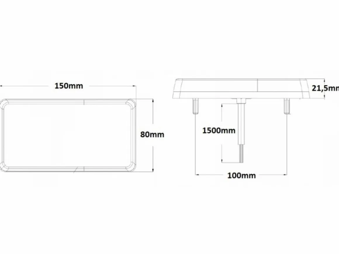 Tip-it 3 Funktionen led Rücklicht