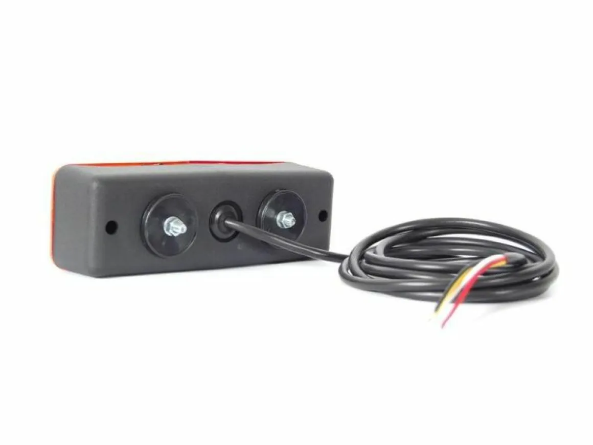 Tip-it Rechteck 3 Funktionen multifunktionales Led Rücklicht
