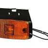 Tip-it 12/24V Led Seitenmarkierungsleuchte mit Halterung - Orange