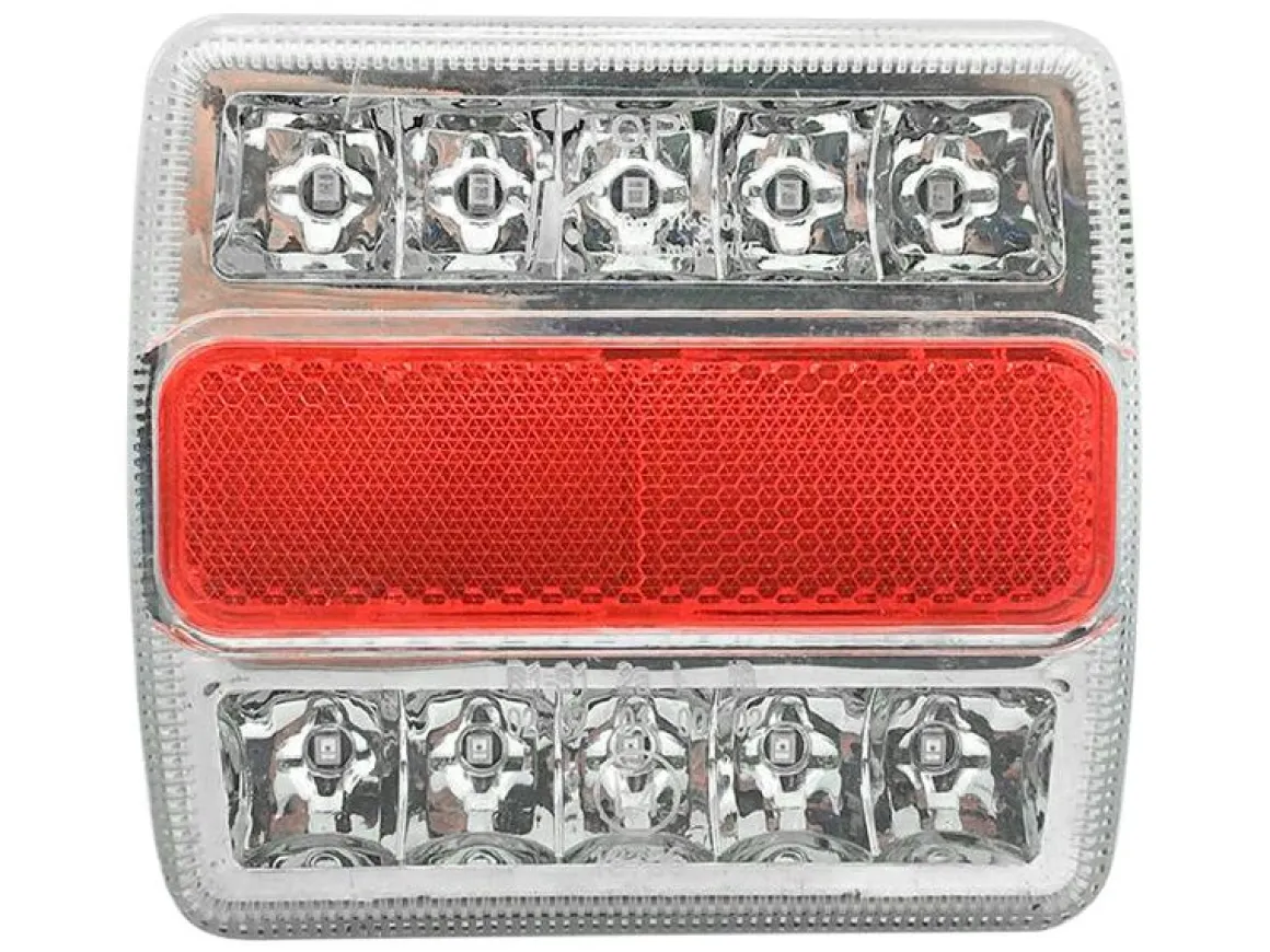 Tip-it 98x98mm 12 Volt LED Rücklicht
