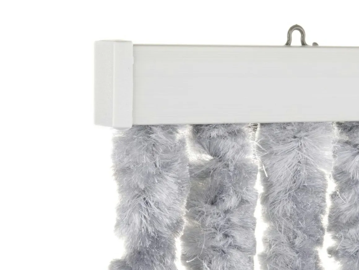 Travellife Basic 56 x 185 cm Grau/Weiss Chenille-vorhang