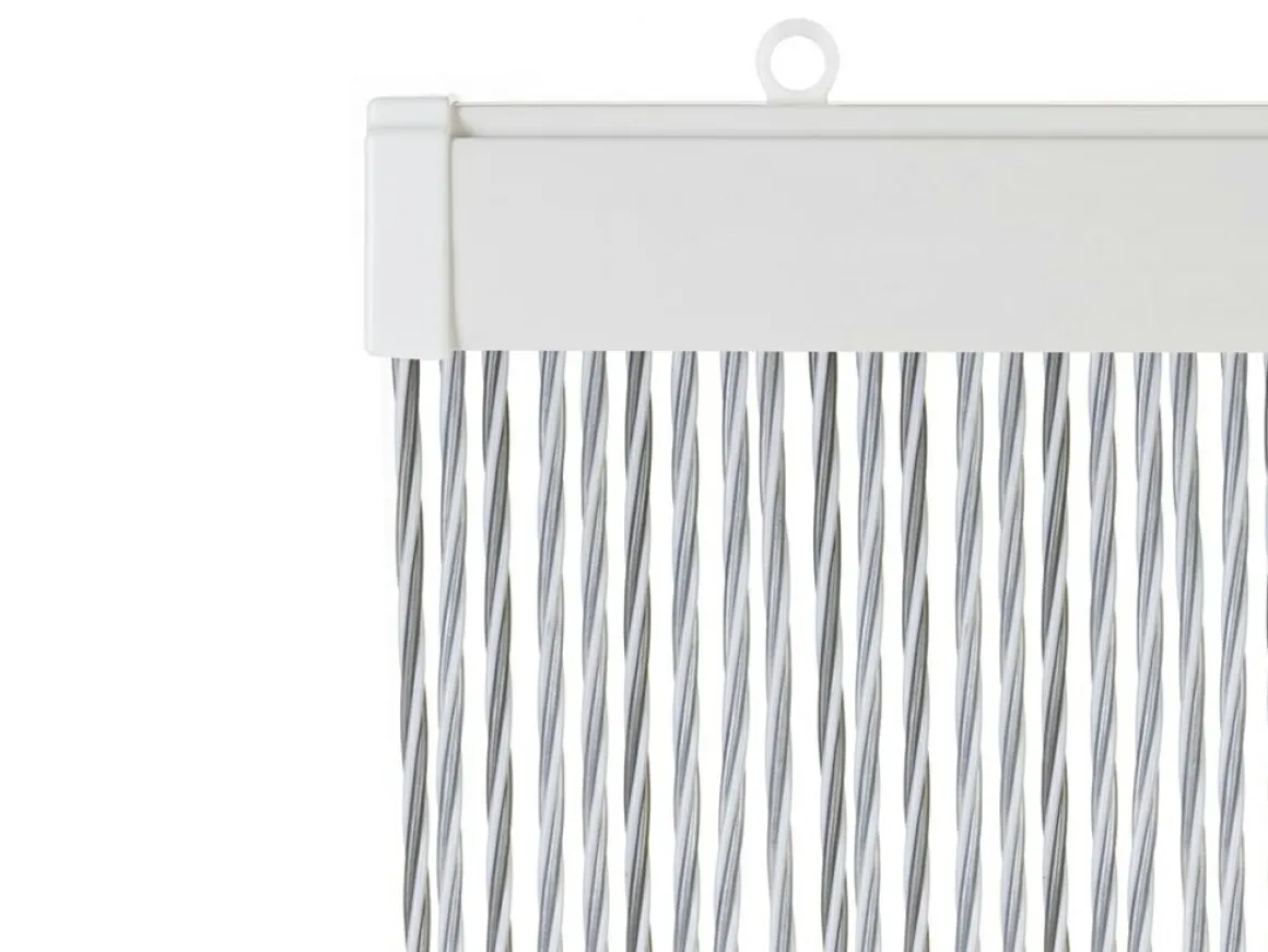 Travellife String 60 x 190 cm weiß/grau Türvorhänge