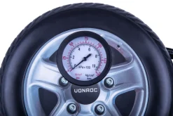 VONROC 12 Volt Mini Kompressor mit Manometer