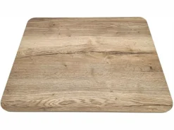 90 x 58 cm Eichenoptik Tischplatte