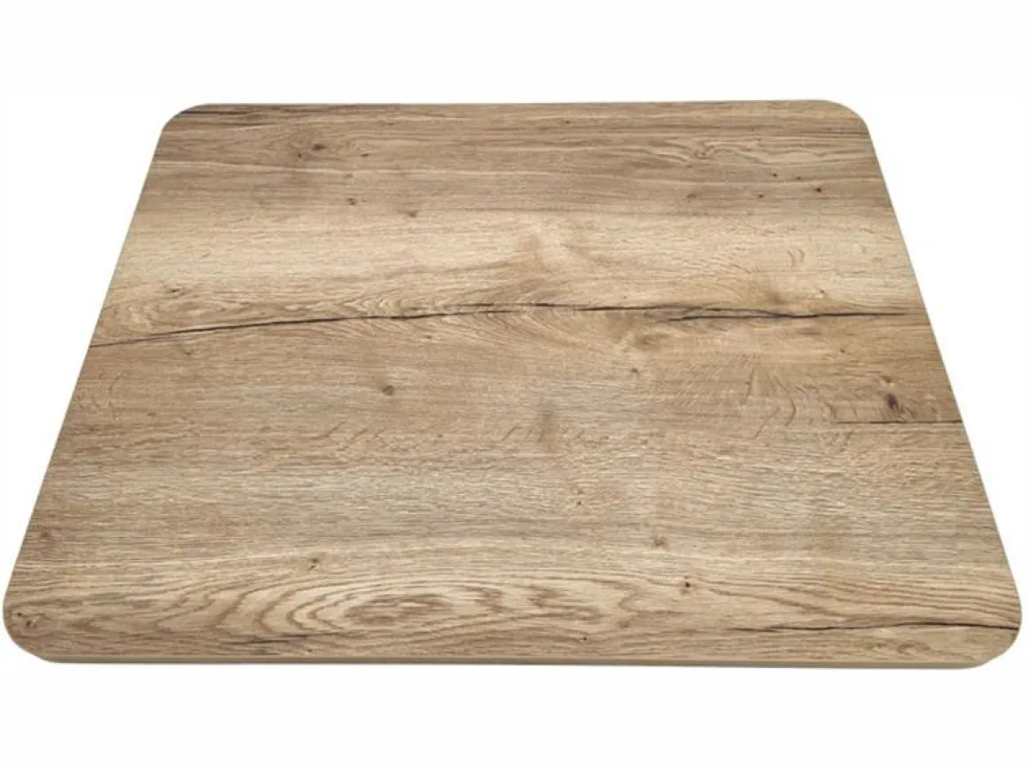 90 x 58 cm Eichenoptik Tischplatte
