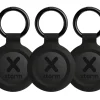 Xtorm Water-resistant Black TravelTag - Set von 3