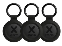 Xtorm Water-resistant Black TravelTag - Set von 3