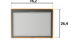 Zweite Chance Remiflair IV 742 x 264 Grau