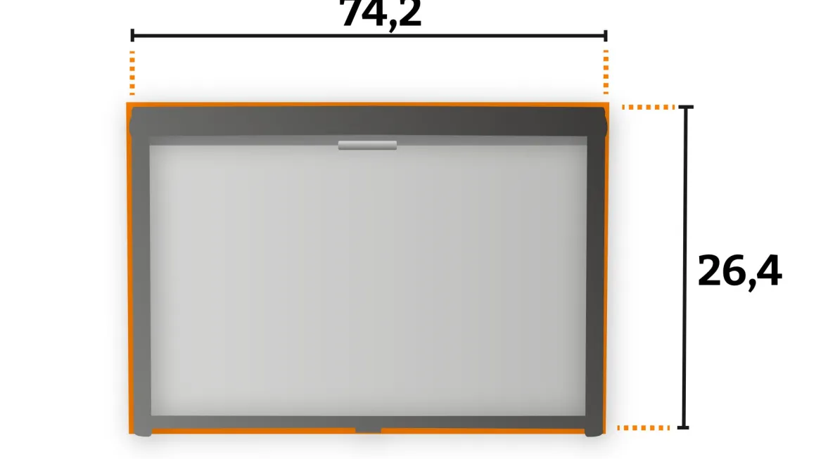 Zweite Chance Remiflair IV 742 x 264 Grau